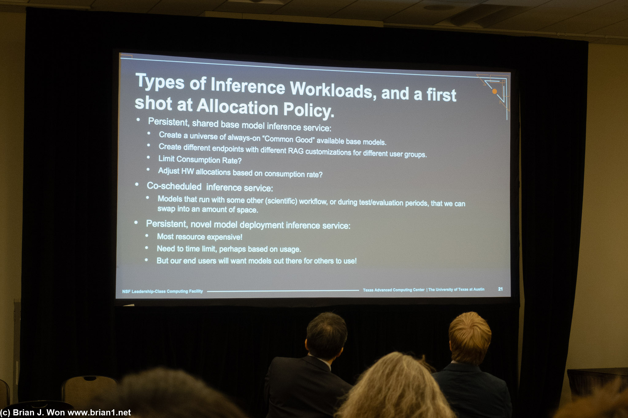 TACC explaining their AI infrastructure growth.