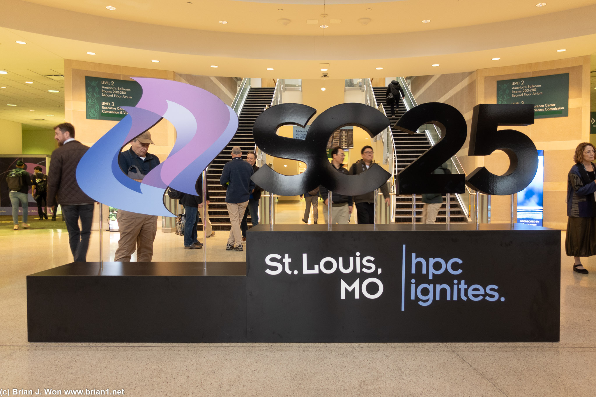 The most photogaphed area of SC25.