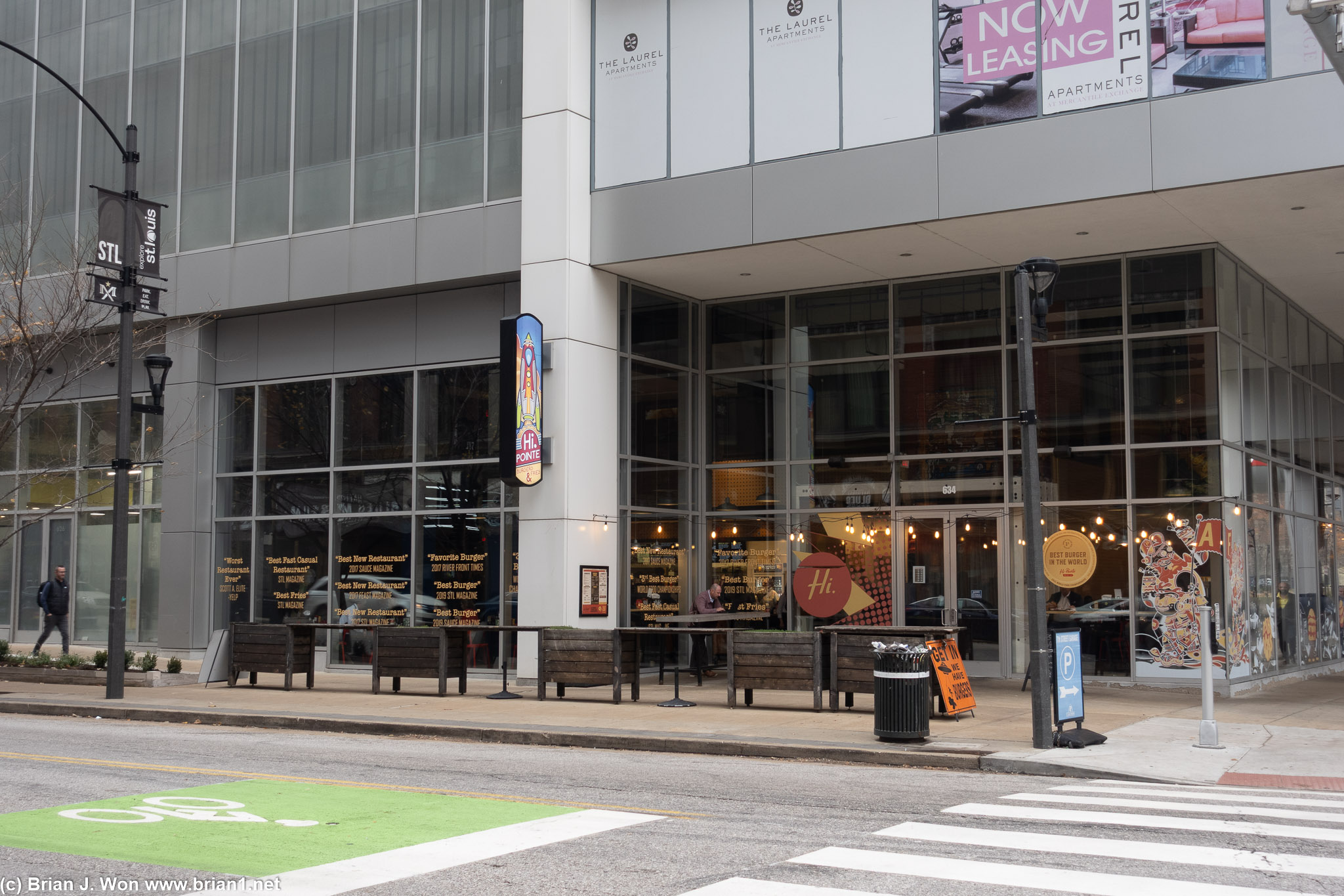 Hi-Pointe Drive-In. Waited til AFTER the lunch crowd had come and gone.