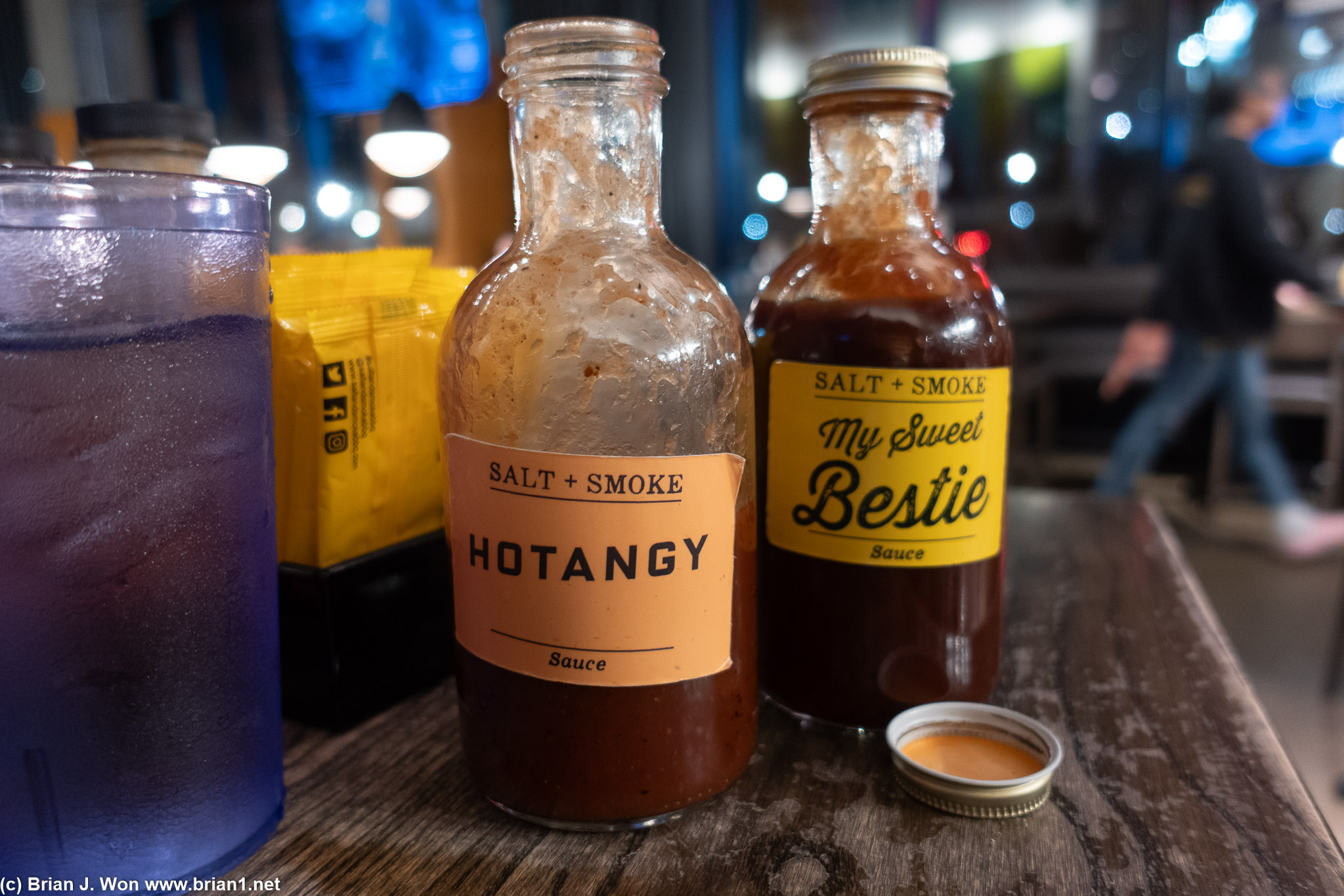 Hot and tangy wasn't bad.