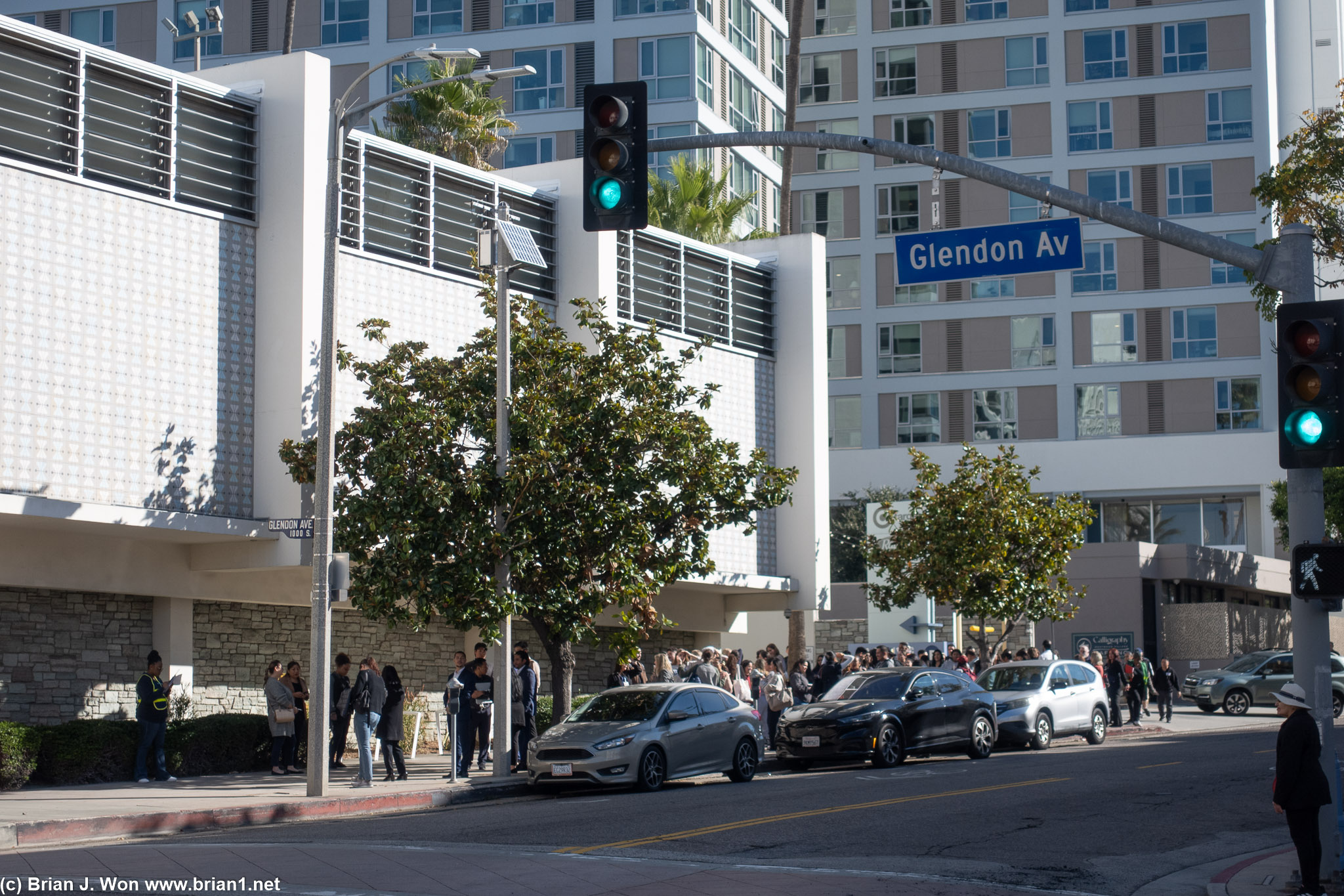 Not sure what this long line in front of Target is for.