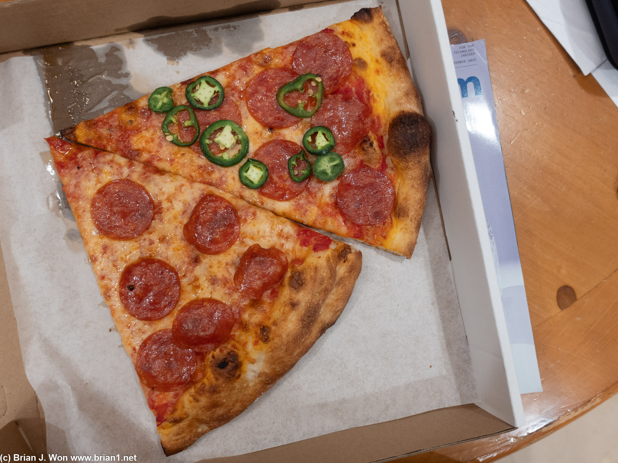 Joe's Pizza in Palms is pretty meh.