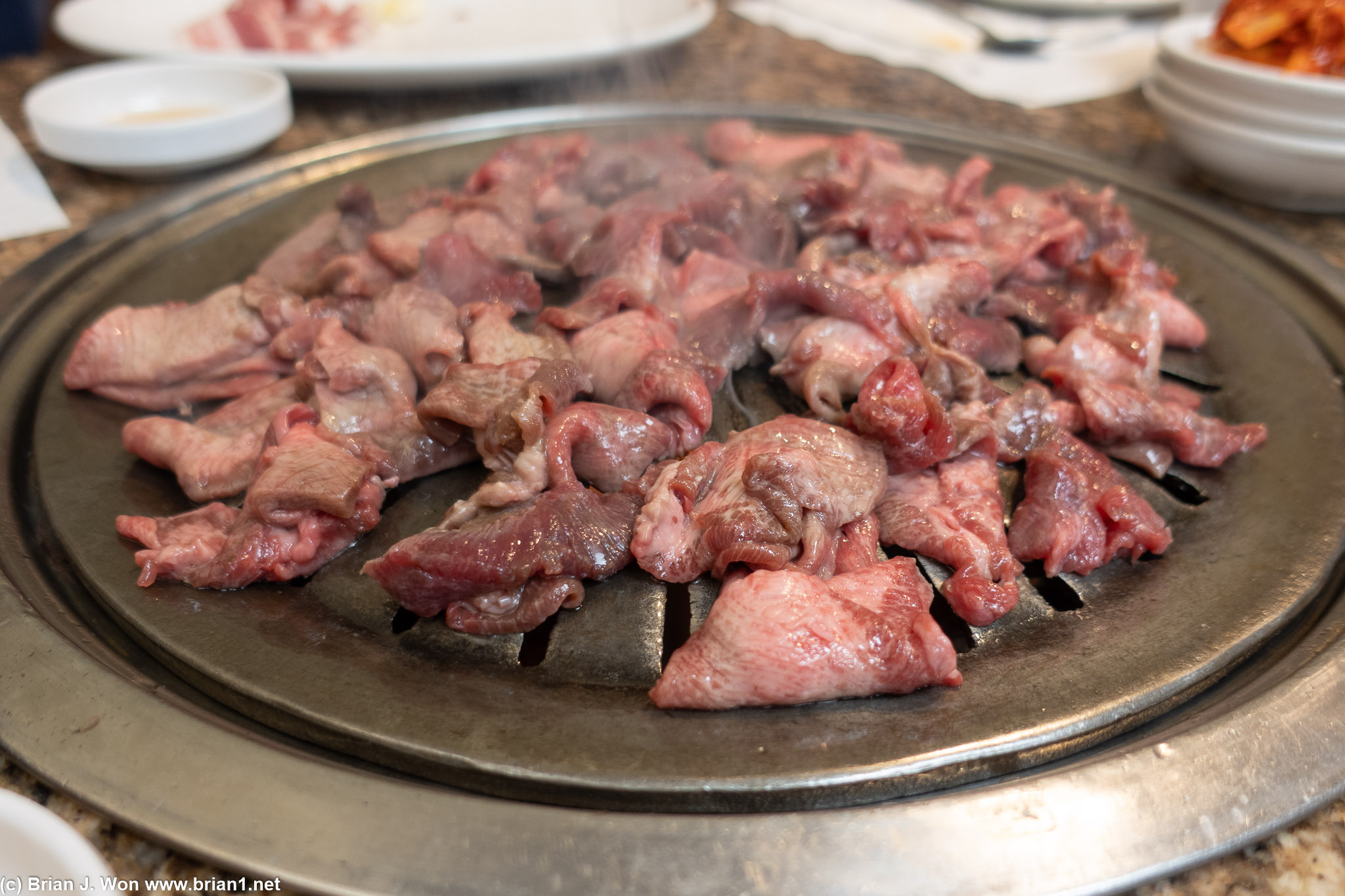 Beef tongue is delicious.