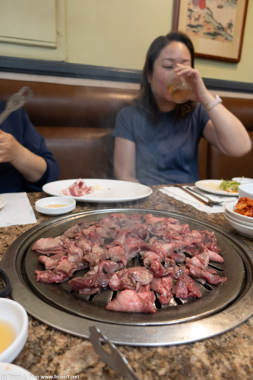 Beef tongue is delicious.